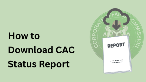 How to Download your Business CAC Status Report